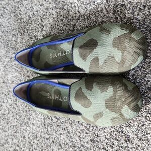 Rothys camo loafers